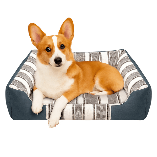 Dale a tu mascota el descanso que se merece con nuestra cama especialmente diseñada para su confort y bienestar. Su funda removible y lavable facilita la limpieza, manteniendo su espacio siempre fresco e higiénico, sin complicaciones. El almohadón acolchado ofrece un excelente soporte, ideal para largas siestas y momentos de relajación, mientras que su forma rectangular brinda el espacio necesario para que tu mascota se estire cómodamente.