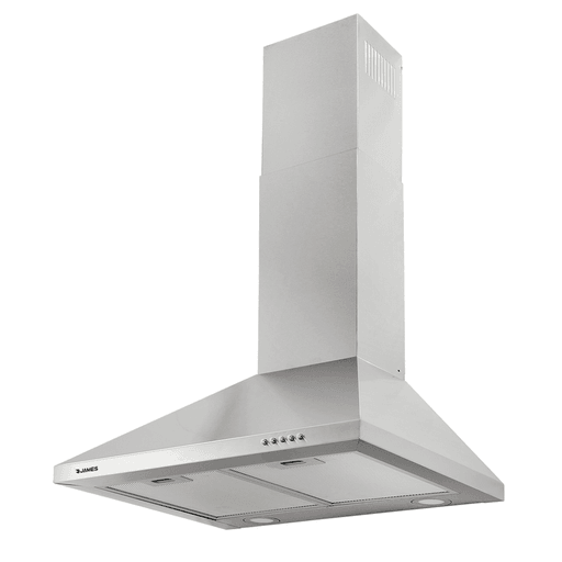 La campana extractora James combina potencia, diseño y funcionalidad en un equipo de 60cm pensado para cocinar sin humo ni olores molestos. Su motor de 230W alcanza una extracción de 750m³/h, con 3 velocidades que se controlan desde una botonera simple y directa. Los filtros metálicos de 5 capas capturan la grasa de forma eficiente y se desmontan rápido para su limpieza. La iluminación LED doble mejora la visibilidad mientras cocinás, y la chimenea regulable permite ajustarla a distintos espacios. También admite filtros de carbón activado para quienes prefieren usarla en modo recirculación. Un modelo sólido y moderno que eleva la experiencia en cualquier cocina.
