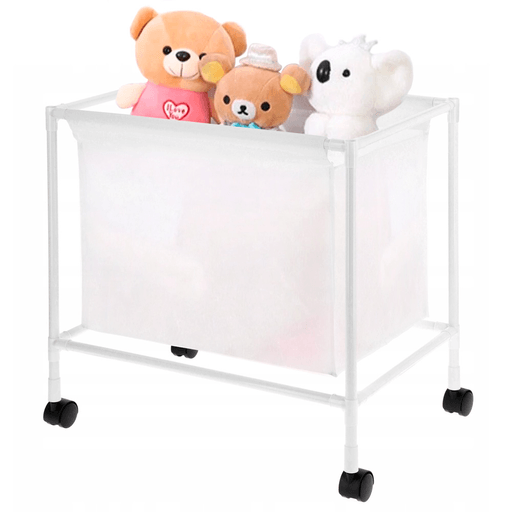 Este canasto organizador es la solución perfecta para guardar y organizar juguetes, ropa y más en cualquiera habitación. Su diseño cuenta con una estructura metálica que garantiza durabilidad y estabilidad, una bolsa de tela muy fácil de mantener limpia y ruedas que facilitan el movimiento a cualquier parte, lo que resulta especialmente útil a la hora de limpiar o cambiar la disposición del espacio. El montaje del contenedor es sencillo y no requiere el uso de herramientas especializadas.