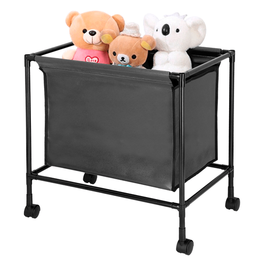 Este canasto organizador es la solución perfecta para guardar y organizar juguetes, ropa y más en cualquiera habitación. Su diseño cuenta con una estructura metálica que garantiza durabilidad y estabilidad, una bolsa de tela muy fácil de mantener limpia y ruedas que facilitan el movimiento a cualquier parte, lo que resulta especialmente útil a la hora de limpiar o cambiar la disposición del espacio. El montaje del contenedor es sencillo y no requiere el uso de herramientas especializadas.