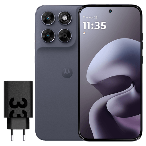 El Moto G67 combina potencia, diseño y tecnología para ofrecer una experiencia superior en cada uso. Su pantalla AMOLED de 6.8” con resolución Super HD, brillo ultra alto y tasa de refresco de 120Hz brinda imágenes vibrantes, gran fluidez y excelente visibilidad en cualquier entorno. Equipado con cámara principal de 50MP, lente ultra gran angular de 8MP, cámara macro de 8MP y cámara frontal de 32MP, capturá fotos y videos con gran detalle tanto de día como de noche. Su procesador MediaTek Dimensity 6300 con 5G, 4GB de RAM, 256GB de almacenamiento expandible y batería de 5200mAh con carga rápida lo convierten en una opción ideal para rendimiento, entretenimiento y conectividad durante todo el día.
