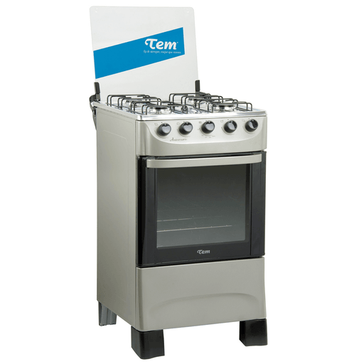 Equipá tu cocina y prepará tus comidas favoritas con en esta cocina a gas Tem Aniversario de 4 hornallas. Cuenta con mesada de acero inoxidable, tapa de vidrio templado, horno a supergas con mango metálico con apertura ergonómica y perillas extraíbles para fácil limpieza. Es ideal para el hogar.
