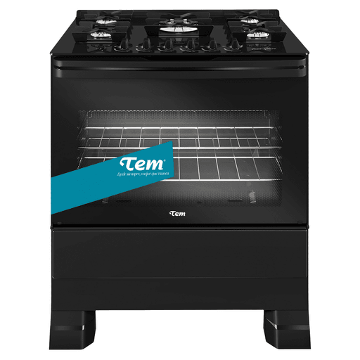 La cocina Tem Luna Glass con 5 hornallas y encendido electrónico combina funcionalidad y elegancia. Su mesada de cristal templado con quemadores y rejillas de hierro fundido combinan diseño moderno con materiales de alta calidad. Además, el horno cuenta con termocupla de seguridad y doble parrilla para que puedas preparar tus recetas favoritas sin problemas.