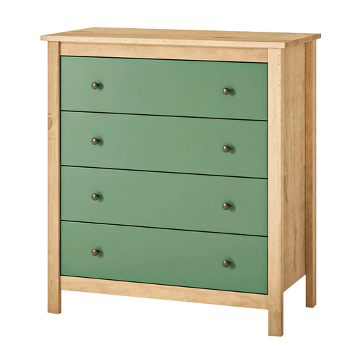 Fabricada en madera maciza, la cómoda Mari combina un diseño elegante y atemporal con una estructura resistente para acompañarte por años. Cuenta con cuatro amplios cajones con correderas de madera que ofrecen un deslizamiento suave, acabado barnizado que brinda mayor protección contra rayones y el desgaste natural, y fondo de MDF que aporta estabilidad al mueble. Además, su práctico sistema de armado facilita la instalación para que puedas disfrutar rápidamente de un espacio organizado y con estilo.