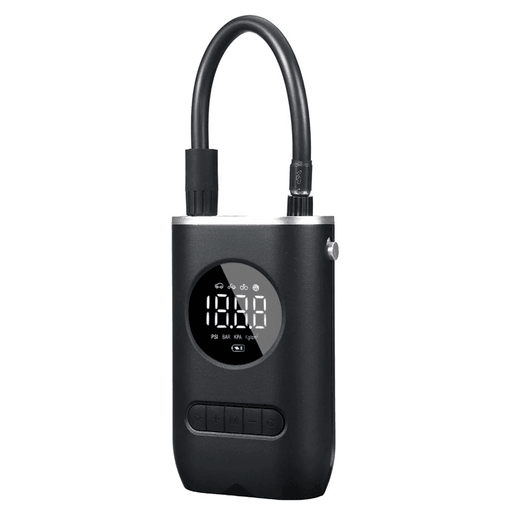 Este compresor de aire portátil es la solución ideal para inflar neumáticos, bicicletas o pelotas en cualquier momento. Con pantalla digital para preconfigurar la presión y luz LED incorporada, ofrece comodidad incluso en condiciones de poca luz. Su diseño compacto, potencia de 50W y apagado automático aseguran un uso práctico, seguro y eficiente estés donde estés.
