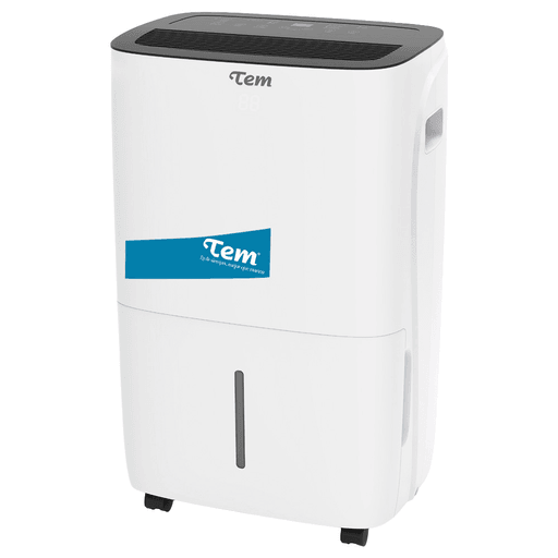 El Deshumidificador TEM de 50L está pensado para ayudarte a mantener ambientes más confortables, combinando capacidad, control y facilidad de uso. Cuenta con 4 modos de funcionamiento, timer programable y 3 velocidades de ventilación: Silenciosa, Alta y Baja, para adaptar su desempeño según cada necesidad. Su pantalla integrada permite visualizar y gestionar las funciones de forma simple, mientras que el indicador de tanque lleno facilita el control durante el uso. Además, incorpora asa de transporte y ruedas direccionales, para moverlo cómodamente de un ambiente a otro.