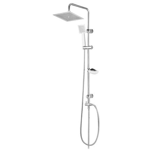 Esta barra de ducha combina materiales de alta calidad con un diseño funcional y moderno. Su estructura en acero inoxidable con acabado cromado garantiza resistencia, fácil limpieza y una estética brillante que se mantiene en el tiempo. El cabezal superior de amplio alcance, junto con las boquillas de silicona y la manguera antitorsión, aseguran una experiencia de ducha cómoda y envolvente. Además, su soporte ajustable facilita la instalación, adaptándose a diferentes alturas y necesidades.