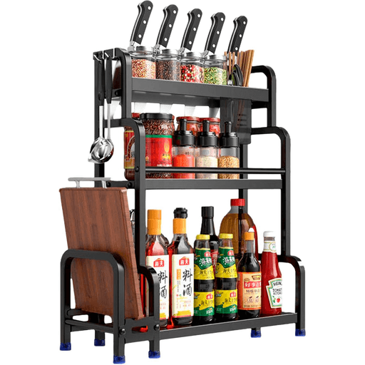 El estante de cocina con 3 niveles es la solución perfecta para organizar tu espacio culinario de manera eficiente. Brinda una gran capacidad de almacenamiento para guardar utensilios y productos de despensa, además su estructura estable garantiza que puedas colocar de manera segura objetos pesados en cada uno de sus niveles, sin riesgo de derrames o deslizamientos. Su diseño antideslizante asegura que tus artículos se mantengan en su lugar en todo momento y gracias a que está hecho de acero inoxidable es capaz de resistir al óxido.