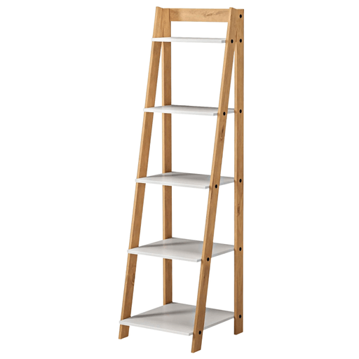 Organizá tus espacios con estilo y funcionalidad. La estantería Mari está fabricada en madera maciza con acabado barnizado que brinda una excelente resistencia al rayado, combinando durabilidad y una estética cálida para cualquier ambiente. Sus 5 amplios estantes ofrecen gran capacidad de almacenamiento y exhibición, mientras que su diseño elegante y su fácil armado la convierten en una opción práctica y versátil para el hogar.