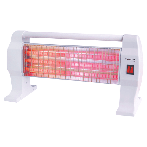Esta estufa es perfecta para mantener una temperatura agradable en tu habitación mientras estudiás, trabajás o te divertís. Sus tres tubos de cuarzo te proporcionarán el calor necesario que necesitás. Cuenta con una rejilla de seguridad, interruptor anti-vuelcos e incluso un asa para trasladar.