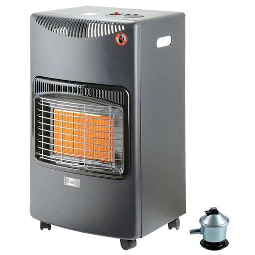 Te presentamos esta Estufa a Gas TEM para garrafas de 5Kg hasta 15Kg. De alto rendimiento ya que posee tres niveles de potencia: 1500w - 2800w - 4200w. Está montada sobre ruedas, sujetas con tuerca y sistema de freno, siendo fácil de transportar a cualquier ambiente de su hogar. 
