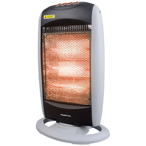 Obtené la temperatura perfecta en el ambiente en el que te encontrás con esta estufa halógena Punktal, la cual integra tres niveles de potencia para que puedas utilizarla a tu conveniencia. Cuenta con un interruptor de seguridad antivuelco para evitar accidentes.