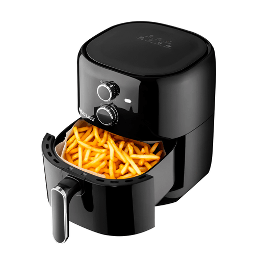 La freidora sin aceite Multilaser es la solución perfecta para cocinar de forma saludable y práctica. Tiene una capacidad de 4.2 litros, una potencia de 1500W y además cuenta con 4 funciones diferentes que te facilitarán el proceso de cocinar. Gracias al timer sonoro y al apagado automático, podrás despreocuparte mientras cocinás y disfrutar de tus platos sin preocupaciones.