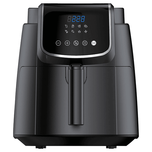 Freír con aceite quedó en el pasado, con esta freidora sin aceite Midea vas a poder cocinar más sano y crujiente gracias a la tecnología de aire rápido Dual Cyclone, que distribuye el aire por los alimentos de manera rápida y homogénea sin necesidad de utilizar aceite. Con una potencia de 1500W y una cesta con capacidad de 3.5 litros, la freidora transmite calor con mayor potencia y cocina grandes cantidades de una sola vez y de manera segura gracias al apagado automático que hace que la misma detenga su funcionamiento cuando acabe el tiempo programado, evitando así alimentos quemados.