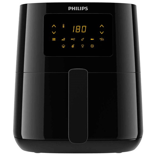 Esta freidora sin aceite Philips es una opción perfecta para aquellos que desean disfrutar de alimentos deliciosos y crujientes sin necesidad de usar aceite. Su innovador sistema de circulación de aire caliente permite cocinar los alimentos de manera más saludable, con hasta un 80% menos de grasa que una freidora tradicional. Además, su potente rendimiento de 1400W garantiza un calentamiento rápido y eficiente. Su capacidad de 4 litros es ideal para familias numerosas o para aquellos que deseen preparar grandes cantidades de comida de una sola vez. 
