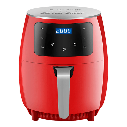 Esta freidora sin aceite Silver Crest es el complemento ideal para tu cocina. Con una potencia de 2400W y capacidad de 6L, es perfecta para preparar tus platos favoritos para toda la familia. Además, cuenta con control táctil, 6 programas preestablecidos, temperatura ajustable y temporizador de hasta 60 minutos que permiten cocinar una amplia gama de recetas.