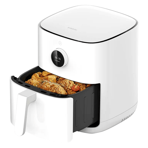 La Freidora Sin Aceite Xiaomi es la aliada perfecta para disfrutar de comidas deliciosas de manera saludable. Con potencia de 1500W y una capacidad de 4.5L, podés cocinar una gran variedad de alimentos para toda la familia. Su cesta mejorada con revestimiento antiadherente y parrilla exclusiva te permiten aumentar la capacidad de cocción para preparar más alimentos en una sola vez. Además, cuenta con temperatura ajustable de 40º a 200ºC, pantalla interactiva inteligente y te permite controlarla a través de la aplicación Mi Home/ Xiaomi Home para poder acceder a más de 100 recetas para preparar todo tipo de platos.