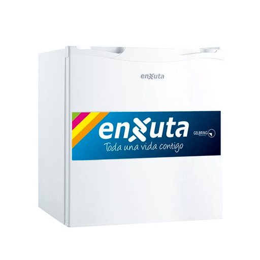Este frigobar Enxuta tiene una capacidad de 46 litros y es super ideal para los espacios pequeños. Su diseño compacto cuenta con una puerta reversible, contrapuerta para botellas, congelador con puerta independiente y 2 cestas en la puerta. Su sistema de enfriamiento mantendrá los alimentos frescos en todo momento.