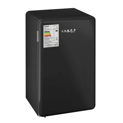 Este frigobar James es una solución compacta, eficiente y práctica para ambientes pequeños como oficinas, dormitorios, estudios o espacios recreativos. Su sistema de frío húmedo y capacidad de 93 litros permiten conservar bebidas y alimentos de manera óptima y equilibrada. Cuenta con clasificación energética A para un consumo reducido y un termostato regulable que te permite ajustar la temperatura según tus necesidades. Incorpora congelador y estantes de vidrio templado, que ofrecen mayor resistencia y una organización más segura de tus productos. Además, sus patas delanteras ajustables facilitan la nivelación en cualquier superficie, mientras que su aislación térmica de poliuretano expandido garantiza un rendimiento seguro y eficiente.