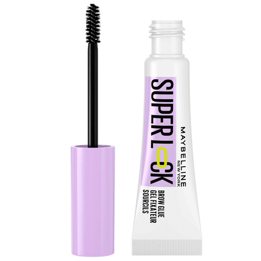 Descubrí Superlock Brow Glue Gel Fijador de Cejas de Maybelline New York. Con su fórmula en gel que no deja residuo, disfrutá de una duración de 24 horas con un acabado transparente y no pegajoso. El cepillo te permite esculpir y peinar tus cejas de forma muy fácil.
