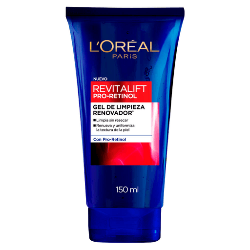 Gel de limpieza suavizante y renovador que limpia profundamente la piel, dejándola más radiante, luminosa y saludable. Es ideal para preparar la piel para el tratamiento antiarrugas, tanto de día como de noche. Su fórmula con Pro-Retinol, un ingrediente recomendado por dermatólogos para renovar la piel y unificar su textura. Clínicamente comprobado: deja la piel más suave, limpia, y mejora visiblemente su apariencia al mejorar su textura y al reducir el 90% de las imperfecciones después de 4 semanas de uso.