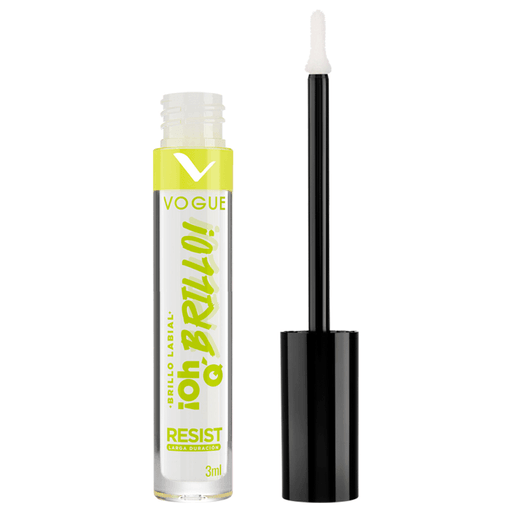 Hacé que tus labios brillen por horas con este brillo Resist Oh Q´ Brillo de Vogue para labios. Ayuda a mantener el color por hasta 10 horas, con una suave sensación no pegajosa. Es ideal para usar como paso 2 en tu rutina de labios después del labial mate. Además tiene un acabado brillante de larga duración, deja una sensación suave, no pegajosa, es hipoalergénico, no transfiere el color del labial y te da hasta 10 horas de duración del color.