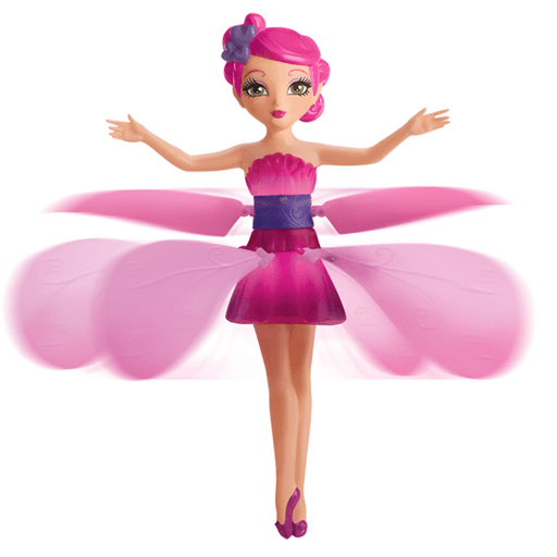 Viví la magia con esta encantadora muñeca hada voladora, ideal para horas de diversión y asombro. Gracias a su sensor de movimiento, vuela mágicamente al colocar la mano debajo, elevándose y descendiendo con suavidad. Sus luces LED incorporadas crean un efecto brillante y colorido mientras flota en el aire. Con un diseño liviano de 20cm y batería recargable por USB, es perfecta para jugar en espacios amplios y disfrutar de una experiencia mágica, segura y fácil de controlar.