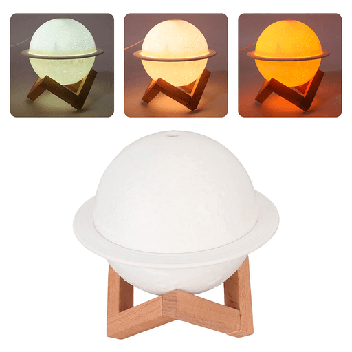 Este Humidificador Veladora con forma de planeta y alimentación USB es un accesorio portátil ideal para llevar a cualquier lugar. Con funciones de humidificación, difusión de aromaterapia y varios modos de luz, este dispositivo multifuncional es perfecto para crear un ambiente relajante en cualquier espacio. Su funcionamiento silencioso y tecnología ultrasónica avanzada garantizan una experiencia tranquila y calmante. Además, su diseño seguro y la función de apagado automático lo hacen ideal para su uso en espacios compartidos, como dormitorios, guarderías u oficinas.