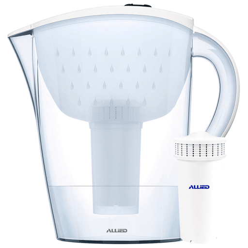 Tomar agua a diario es fundamental para la salud, sobre todo si esta es pura y sin contaminantes, con esta jarra Allied Serena podrás obtenerla en tu casa todos los días. Cuenta con una capacidad total de 3.5 litros y 1.8 litros de agua filtrada. Tiene un indicador de vida útil del filtro.