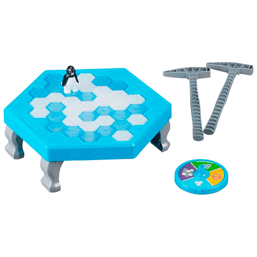 El Juego Que No Caiga el Pingüino es una propuesta divertida y educativa ideal para compartir en familia. Los jugadores deben pensar cada movimiento con cuidado para retirar los cubos sin hacer caer al pingüino, fomentando el pensamiento lógico, la estrategia y la coordinación de forma natural y entretenida. Incluye una ruleta de desafíos que suma emoción en cada turno, definiendo acciones inesperadas que mantienen el juego dinámico y siempre distinto. Su diseño en material ABS, seguro y no tóxico, lo hace apto para los más chicos, mientras que su armado sencillo permite empezar a jugar en minutos. Un juego clásico, resistente y perfecto para estimular la concentración y la diversión desde temprana edad.
