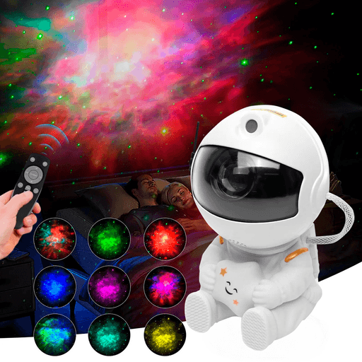 Este proyector de estrellas con control remoto es un dispositivo fascinante que te permite traer la magia de las estrellas y el espacio a la comodidad de tu hogar. Con un diseño innovador y diferentes estilos de proyecciones espaciales, crea una atmósfera única y relajante. La cabeza imantada con giro de 360° te permite ajustar la proyección a tu gusto, mientras que el material de alta calidad, garantiza durabilidad y resistencia. Además, incluye un control remoto y un cable de alimentación para mayor comodidad de uso.