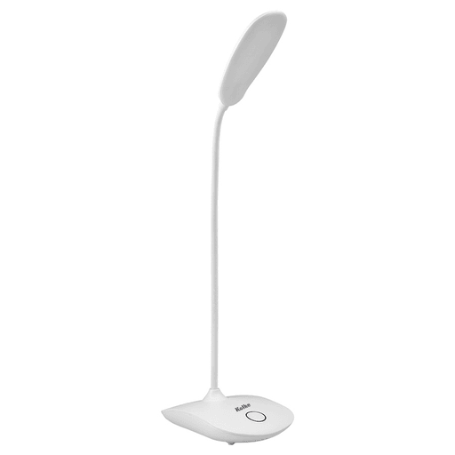 Iluminá tu espacio de forma práctica y cómoda con la Lámpara LED Kolke. Su batería recargable y cuerpo flexible con ajuste de 360° te permiten orientar la luz justo donde la necesitás. Cuenta con 4W de potencia, 3 niveles de brillo y un dimmer inteligente de contacto para encender, regular la intensidad y apagar fácilmente. Ideal para acompañar tu notebook, PC, escritorio o cualquier espacio con poca iluminación.