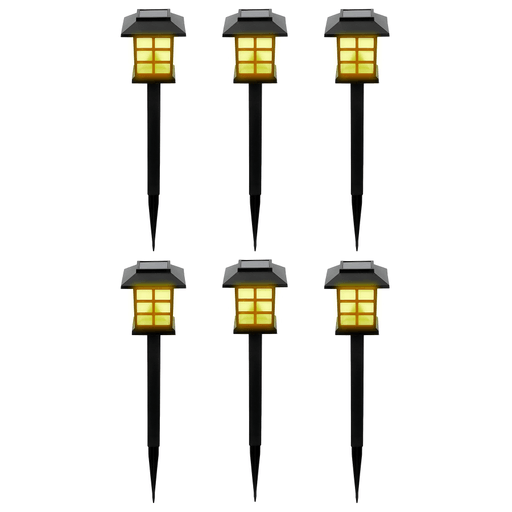 Este set de 6 lámparas LED solares es una solución práctica y decorativa para iluminar espacios exteriores sin necesidad de cables ni mantenimiento. Cuentan con paneles solares integrados que se cargan durante el día y se encienden automáticamente al anochecer, brindando hasta 8 horas de luz continua. Su diseño minimalista y resistente se adapta a cualquier estilo, y gracias a su protección IP44, son ideales para jardines, balcones, patios o senderos. Se instalan fácilmente con las estacas incluidas y ofrecen una forma eficiente, funcional y elegante de realzar tus ambientes al aire libre.