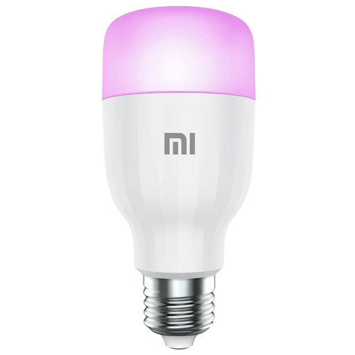 Con esta lámpara Mi LED Smart Bulb Essential de Xiaomi de 9.5W de potencia vas a poder proyectar varios colores adecuados para cualquier estado de ánimo o situación, gracias a su iluminación RGB. Cuenta con conexión a Wi-Fi para que puedas controlarla con tu smartphone desde cualquier momento o cualquier lugar.