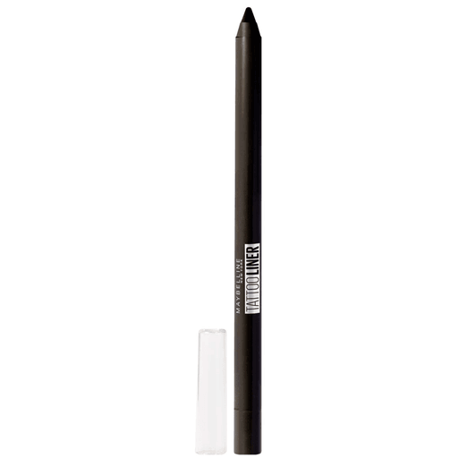 El lápiz de gel Tattoo Liner dibuja una línea ultra precisa con una intensidad de color que dura 36 horas. Su fórmula con pigmentos intensos resiste roces, agua y sudor. No transfiere, no se corre, y su textura cremosa y su punta afilable permite delinear sin esfuerzo sobre las pestañas y la línea de agua.