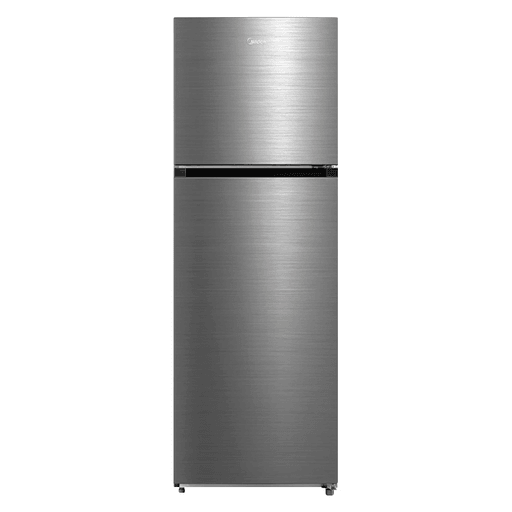 Este refrigerador Midea de 368L es la solución perfecta para mantener tus alimentos frescos por más tiempo. Con una capacidad neta de 254L en el refrigerador y 84L en el freezer, te ofrece un amplio espacio para almacenar todo lo que necesites. Su sistema de control electrónico de temperatura te permite ajustar la temperatura de forma precisa, mientras que la luz LED interna te ofrece una excelente visibilidad en su interior. Además, cuenta con eficiencia energética A, puertas reversibles y una zona de enfriamiento especial que se adapta a tus necesidades.
