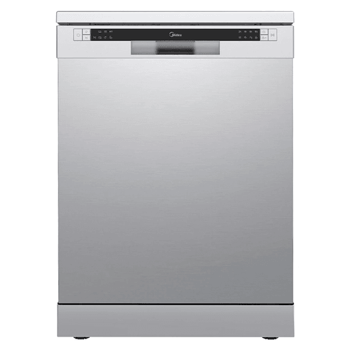 El Lavavajillas Midea con capacidad para 13 cubiertos es ideal para familias numerosas. Su temperatura de hasta 65°C y 6 programas preestablecidos, se adaptan a todas tus necesidades de limpieza. Con funciones como cuidado de vidrio delicado, lavado de 1/2 carga, inicio diferido de  hasta 8 horas y bloqueo para niños, te brinda la mayor seguridad en tu hogar. Además, cuenta con indicador de recarga de abrillantador, 2 aspersores y nivel de ruido de 55dB que garantiza un funcionamiento silencioso y eficiente.