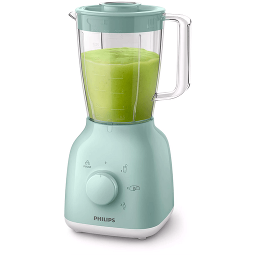 La Licuadora Philips con 500W de potencia es el electrodoméstico perfecto para preparar bebidas y batidos de manera rápida y eficiente. Su jarra de 1.5L de plástico reforzado es resistente a roturas garantizando su durabilidad, permitiéndote preparar grandes cantidades de bebida para compartir con toda la familia. También cuenta con 3 velocidades ajustables para mezclar tanto ingredientes blandos y duros. Además, tiene una cuchilla ProBlend de 4 hojas y pico vertedor sin derrames.
