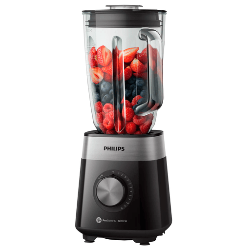 Esta práctica licuadora cuenta con un potente motor de 1200W, 12 velocidades y una jarra de 3L para ofrecer un excelente rendimiento y permitirte realizar tus preparaciones favoritas. Además, dispone de cuchillas desmontables para una limpieza cómoda y sencilla.