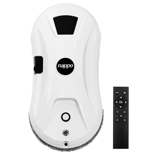 Este robot limpiavidrios NAPPO es la solución definitiva para mantener tus ventanas siempre relucientes sin esfuerzo. Equipado con tecnología de limpieza automática con IA y un práctico rociador de agua con tanque de 32ml, garantiza resultados óptimos en todo tipo de superficies vidriadas. Su sistema de 3 modos de limpieza automática, junto con el control remoto por infrarrojos para dirección localizada, permite adaptar el funcionamiento a cada necesidad. Además, cuenta con detección automática del marco de la ventana y una batería de litio con sistema UPS anticaída que brinda mayor seguridad durante su uso. Eficiente, potente y confiable, es el aliado perfecto para una limpieza cómoda, inteligente y sin riesgos.