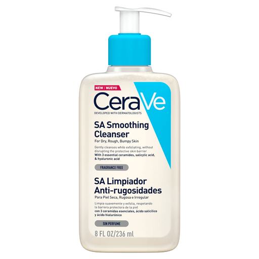 Gel limpiador en espuma formulado para mejorar la textura de la piel y eliminar la suciedad y la grasa con tres ceramidas esenciales. Con Ácido salicílico que lleva a cabo una acción exfoliante, Niacinamida que aporta calma y tres ceramidas esenciales indicadas para mantener la barrera protectora de la piel. Ideal para pieles secas y con rugosidades. Fórmula hipoalergénica, sin perfume y sin exfoliantes mecánicos agresivos que no compromete la tolerancia del producto.
