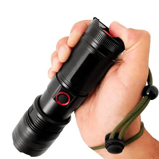 Iluminá cualquier entorno con esta linterna recargable LED, diseñada para ofrecer potencia, durabilidad y máxima funcionalidad en cada uso con su autonomía de 6 horas. Fabricada en aluminio de alta resistencia es ideal para actividades al aire libre, trabajos exigentes o situaciones de emergencia. Además funciona como power bank perfecta para cualquier dispositivo.
