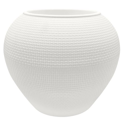 Este macetero combina diseño moderno y funcionalidad, con una forma ovalada y una textura elegante que realza cualquier espacio. Liviano y resistente, es ideal para decorar pisos, mesas o muros, adaptándose a distintos ambientes. Además, su material de alta calidad garantiza durabilidad y fácil mantenimiento, siendo una opción práctica y decorativa para cualquier espacio. Perfecto para quienes buscan una opción moderna y versátil para embellecer su hogar u oficina.