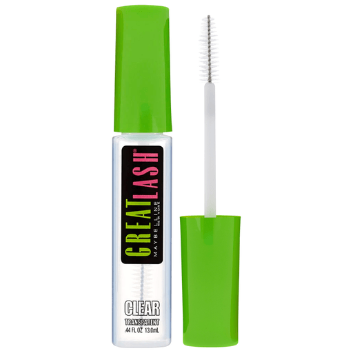 Máscara de pestañas en gel transparente para controlar las pestañas y cejas rebeldes. ¡La máscara de pestañas rosa y verde original, ahora en una fórmula de gel transparente! El clásico cepillo Great Lash acondiciona, peina y separa las pestañas y las cejas rebeldes dando control y definición. 