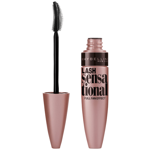 Lash Sensational® Mascara. La fórmula líquida fresca de esta mascara a prueba de agua captura las pestañas de la raíz a la punta para crear un efecto de abanico abierto sensacional. Es capaz de dotar a tus pestañas de un color negro sumamente intenso, además de brindarles un efecto de abanico increíble.