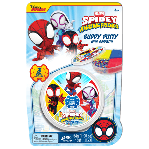 ¡La Masilla Buddy Putty es perfecta para desatar la creatividad de los más pequeños! Con su divertida fórmula, se puede girar, estirar y mezclar los colores para crear combinaciones únicas. El set incluye tres vibrantes colores de masilla y cuentas de colores brillantes, ideales para personalizar las creaciones. Es una actividad interactiva que fomenta la imaginación y la expresión artística, haciendo que cada diseño sea único. ¡Es ideal para dejar volar la imaginación de los niños mientras disfrutan de horas de diversión modelando y decorando!