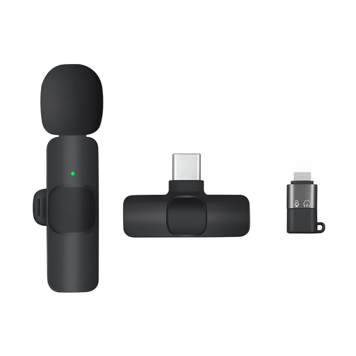 Micrófono inalámbrico plug and play, muy fácil de usar. Ofrece un sonido claro y nítido, con alta sensibilidad para capturar cada detalle. Con 20 metros de recepción, garantiza libertad de movimiento, ideal para espectáculos en vivo, entrevistas y videos cortos. Su batería de 80mAh proporciona hasta 10 horas de autonomía, permitiendo largas sesiones sin interrupciones. ¡Lleva tu audio al siguiente nivel con este micrófono versátil y eficiente!