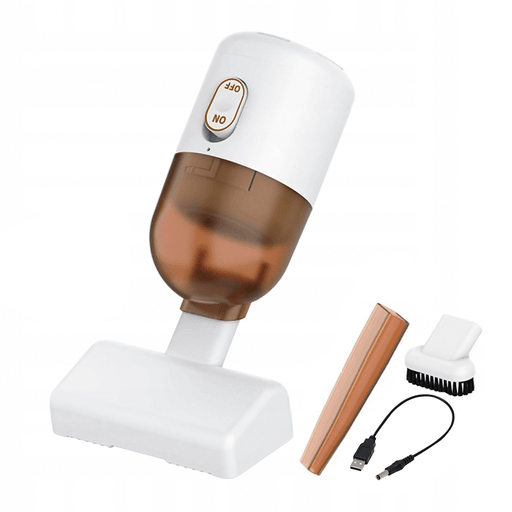Esta mini aspiradora inalámbrica es la solución perfecta para mantener cualquier superficie impecable de forma rápida y eficiente. Posee una luz LED indicadora que te permite ver claramente el estado de la batería, cuenta con un agarre cómodo que facilita su manejo, además su potente motor garantiza una succión profunda eliminando completamente los ácaros y la suciedad acumulada en tu hogar. Gracias a su tipo de batería de litio recargable USB, podrás utilizarla en cualquier momento y lugar sin preocuparte por los cables.