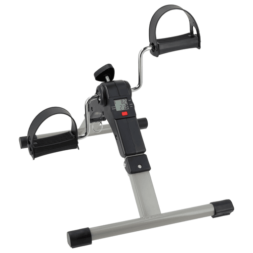 La mini bicicleta estática es una opción práctica y versátil para mantenerte activo desde la comodidad de tu hogar o incluso mientras trabajás. Su diseño compacto y plegable permite utilizarla fácilmente bajo el escritorio o guardarla sin ocupar espacio, adaptándose a cualquier ambiente. Fabricada con estructura de acero y plástico resistente, ofrece estabilidad y durabilidad en cada uso. Incorpora una pantalla LCD que muestra información clave como distancia recorrida, calorías quemadas, velocidad y tiempo, permitiéndote llevar un control completo de tu entrenamiento. Además, sus 4 almohadillas de goma antideslizantes brindan mayor seguridad, evitando movimientos y protegiendo las superficies.