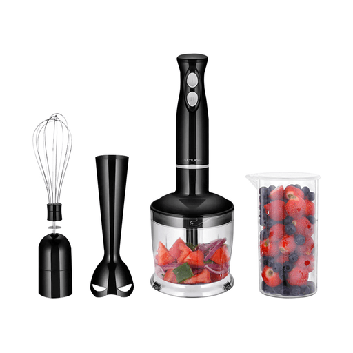 El Mixer Multilaser 3 en 1 es un electrodoméstico imprescindible en cualquier cocina. Con una potencia de 350W y 2 velocidades, es ideal para batir y procesar alimentos de forma rápida y eficiente. Su hoja de acero inoxidable garantiza durabilidad y una mezcla uniforme, mientras que su cuerpo desmontable facilita la limpieza y el almacenamiento.